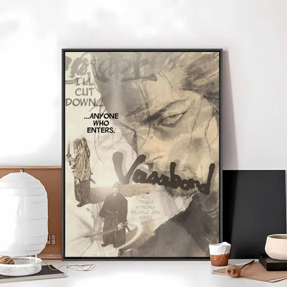 Vagabond Manga Art Posters