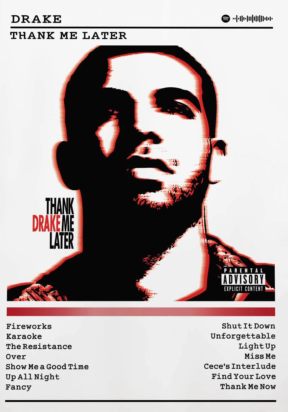 Drake Album Poster