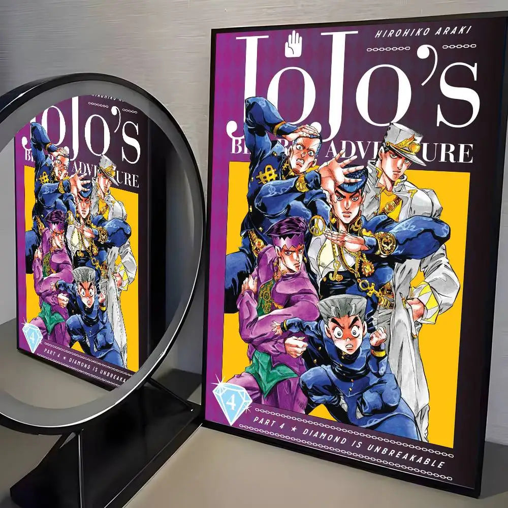 JoJo's Bizarre Adventure Retro Posters