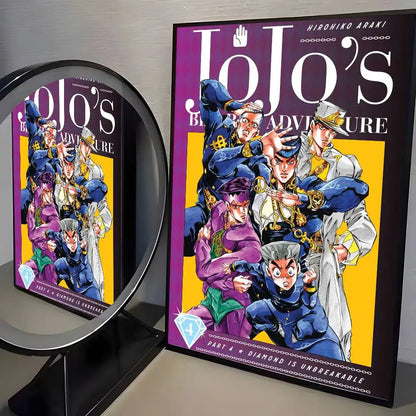 JoJo's Bizarre Adventure Retro Posters