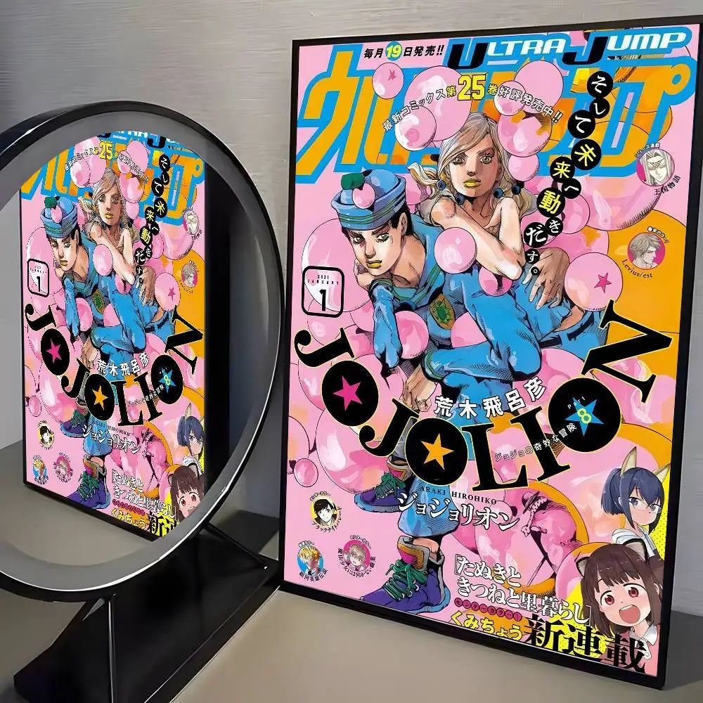 JoJo's Bizarre Adventure Retro Posters