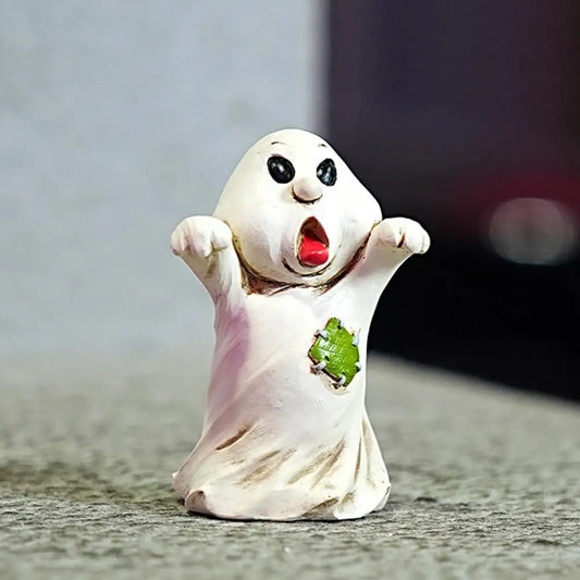 Haunted House & Spooky Resin Halloween Ornaments