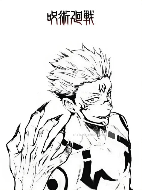 Retro Jujutsu Kaisen Posters