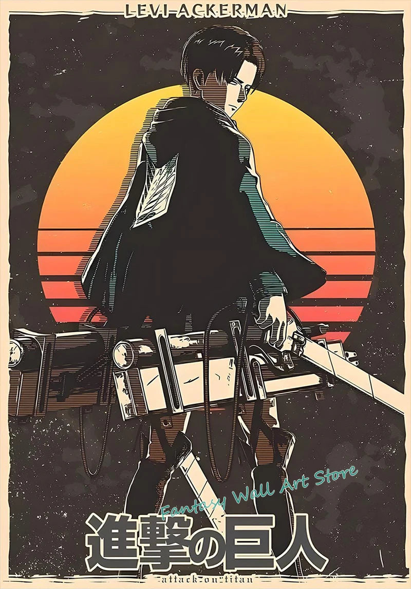 Attack on Titan Character Posters
