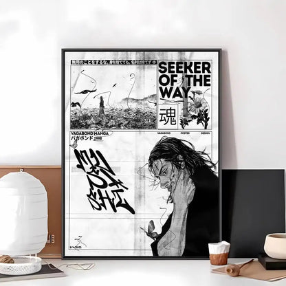Vagabond Manga Art Posters