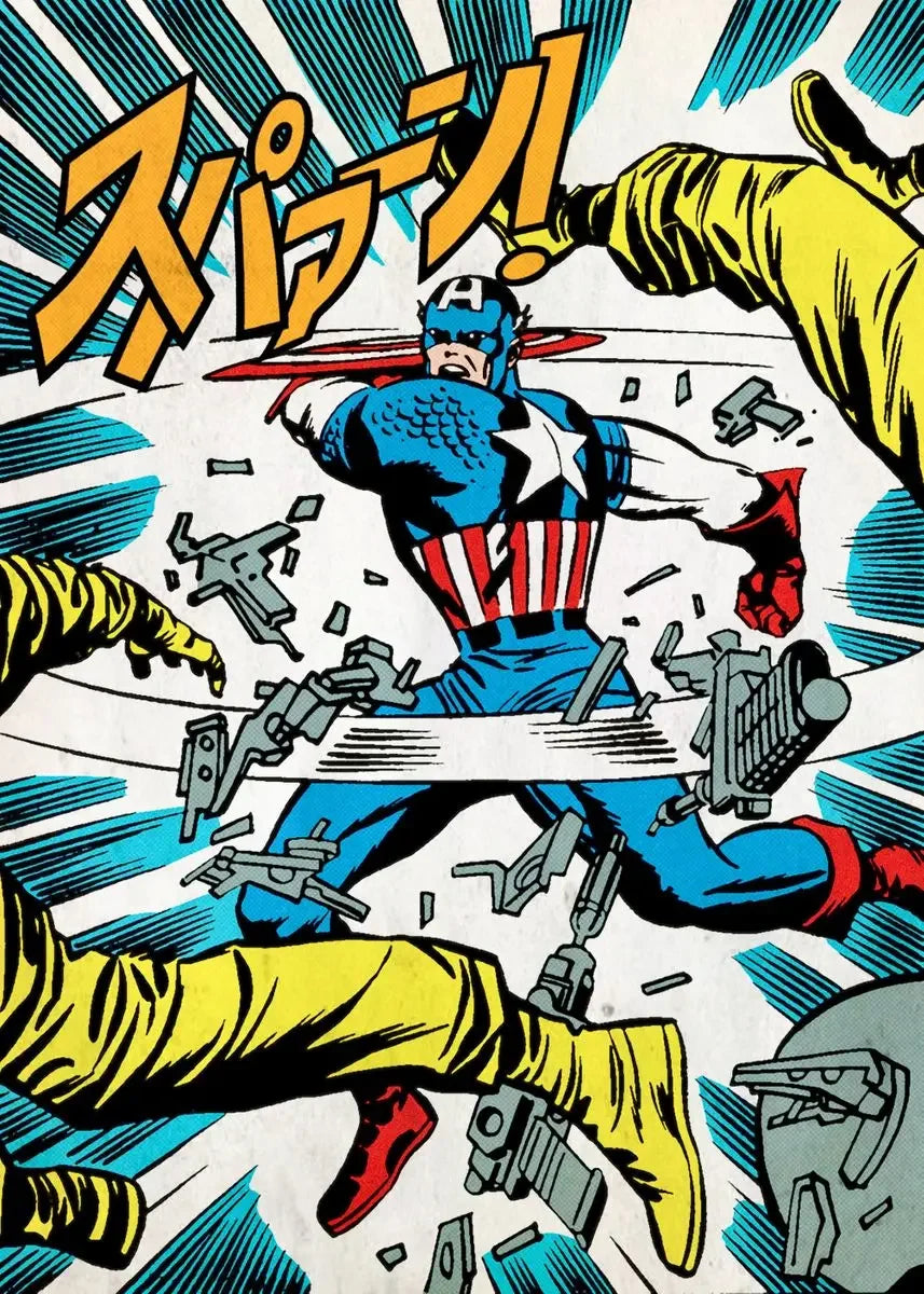Marvel The Avengers Comic Spiderman Posters