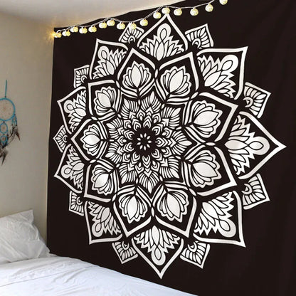 Dark Tapestry Bohemian Decor - Moody Wall Hanging