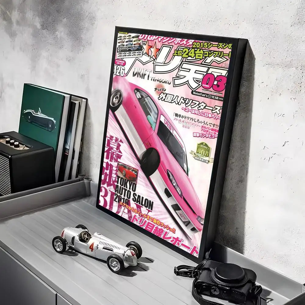 Retro GTR Magazine Posters
