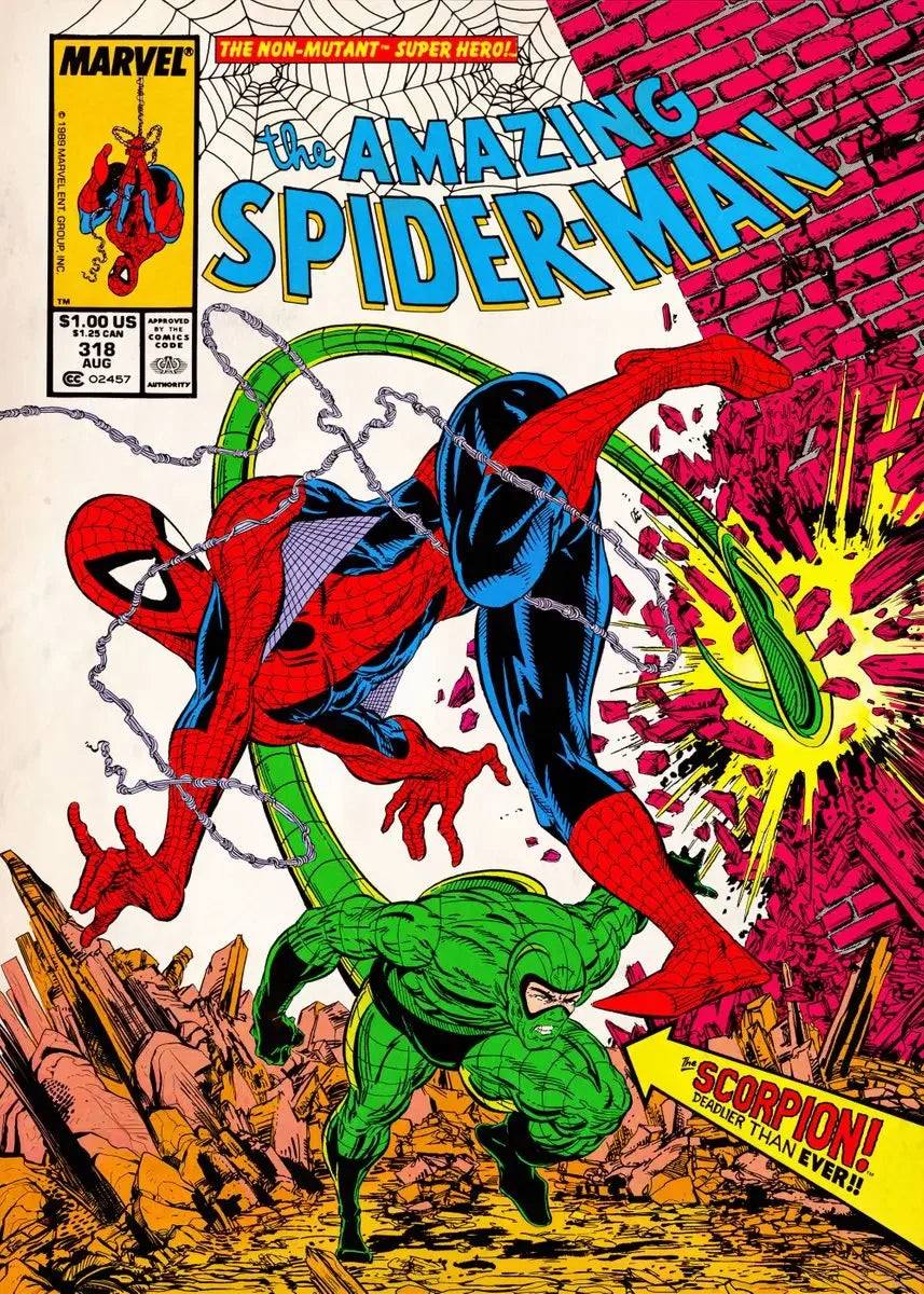 Marvel The Avengers Comic Spiderman Posters
