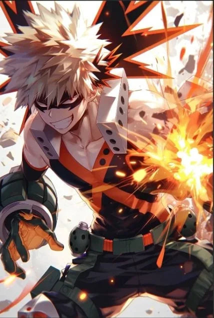 My Hero Academia Anime Retro Posters Room Decor