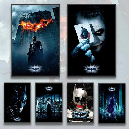 Batman The Dark Knight Poster - DC Comics Art