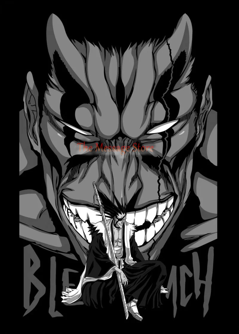 Bleach Black and White Posters