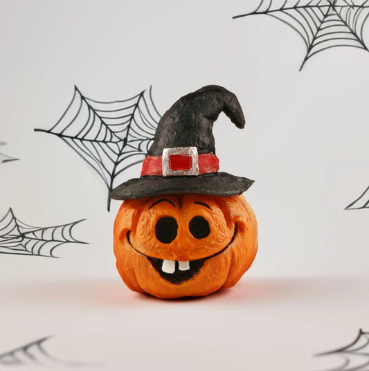 Mini Resin Halloween Figurines Pumpkin, Ghost & Spooky Collectibles
