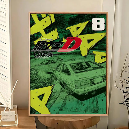 Initial D Drift Posters