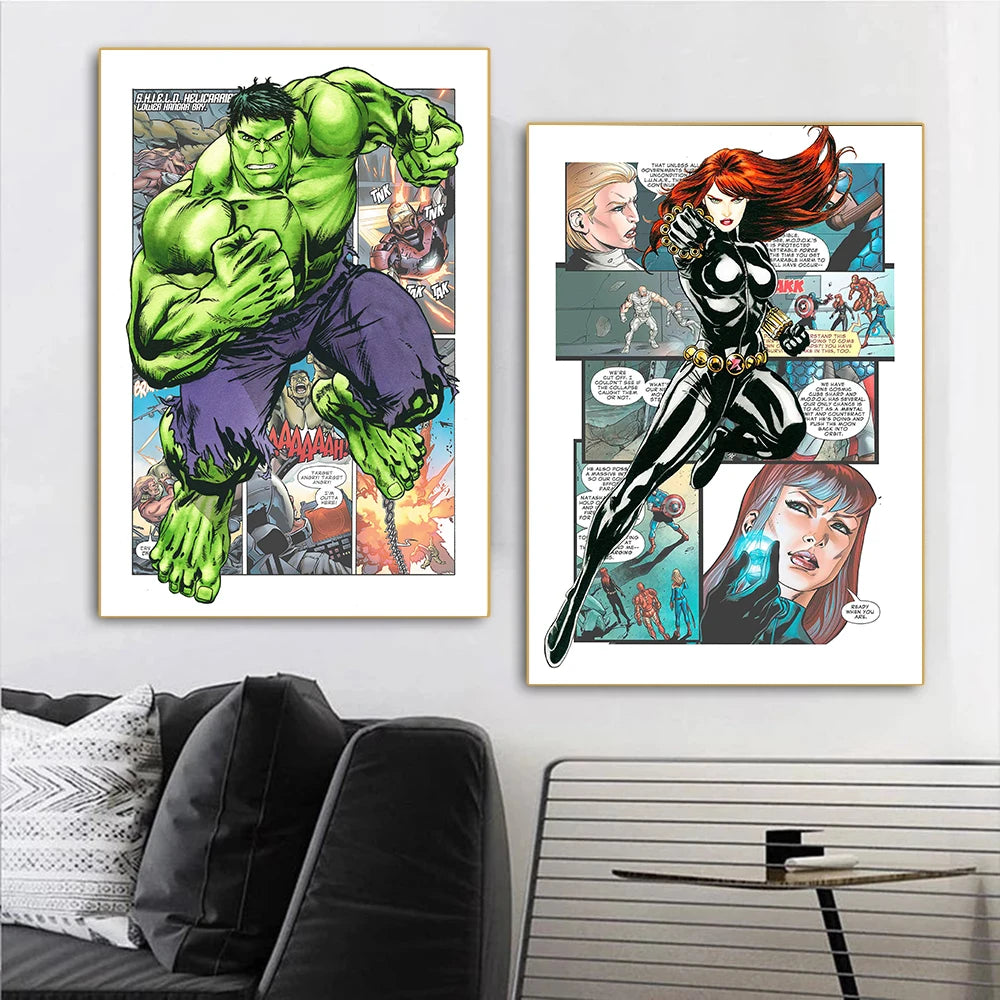 Marvel Superhero Movie Posters