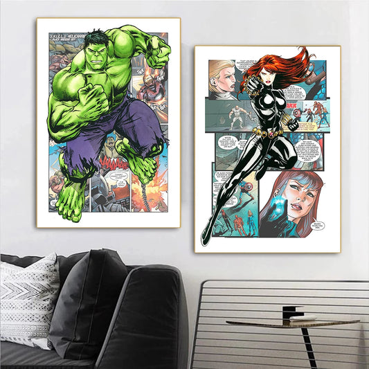 Marvel Superhero Movie Posters