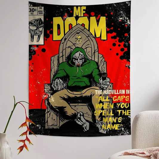 MF DOOM Wall Tapestry