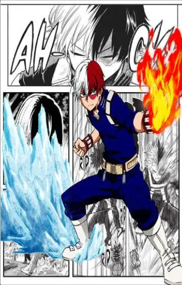 My Hero Academia Anime Retro Posters Room Decor