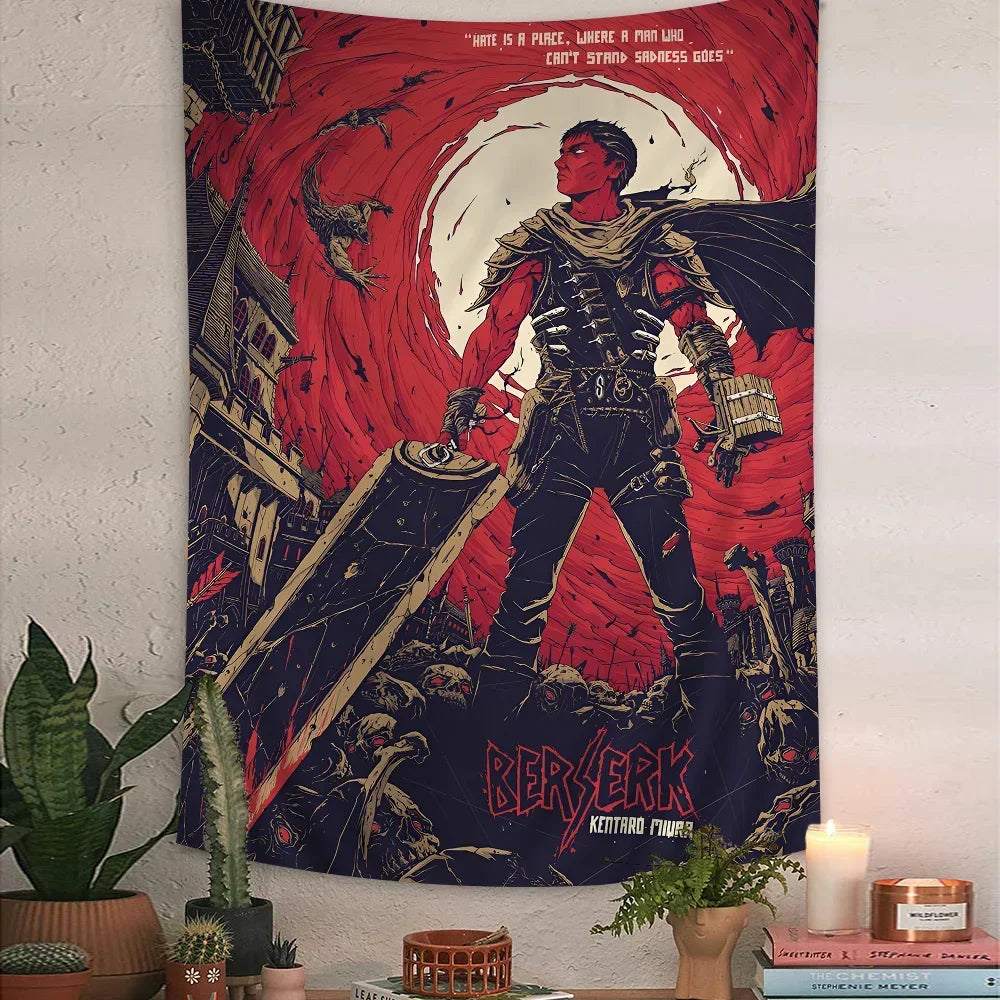 Berserk Anime Tapestry
