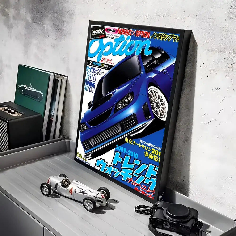 Retro GTR Magazine Posters