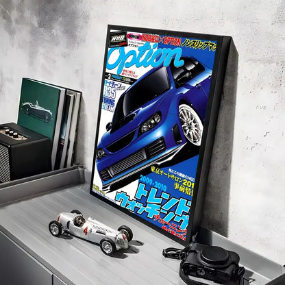 Retro GTR Magazine Posters
