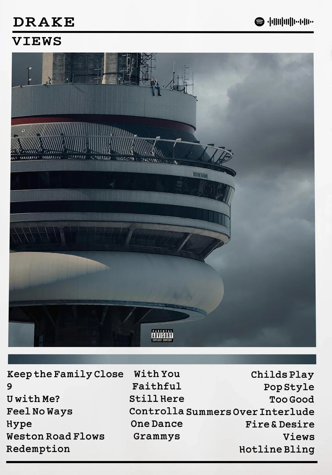 Drake Album Poster