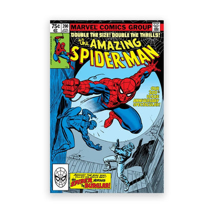 Vintage 100th 200th 300th Edition Spider-Man Comic Cover Posters