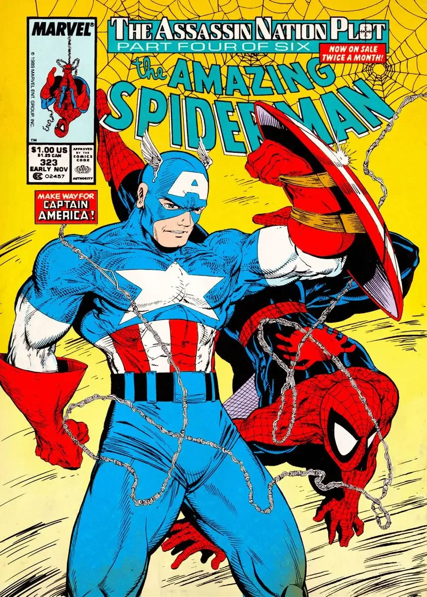 Marvel The Avengers Comic Spiderman Posters