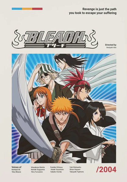 Minimalist Anime Card Poster