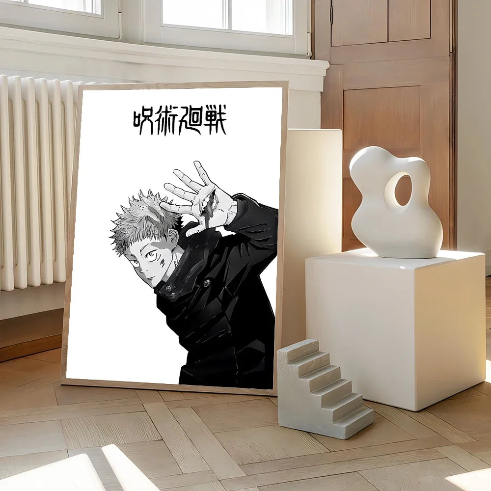 Minimalist Jujutsu Kaisen Posters V2