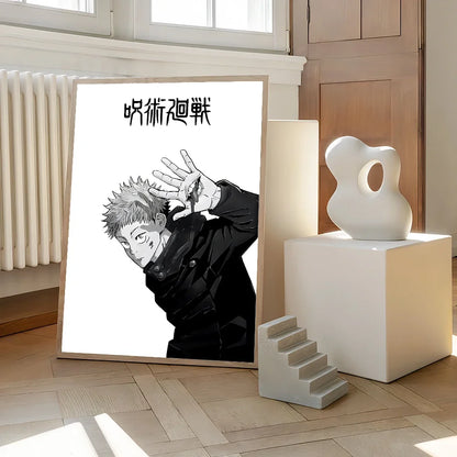 Minimalist Jujutsu Kaisen Posters V2