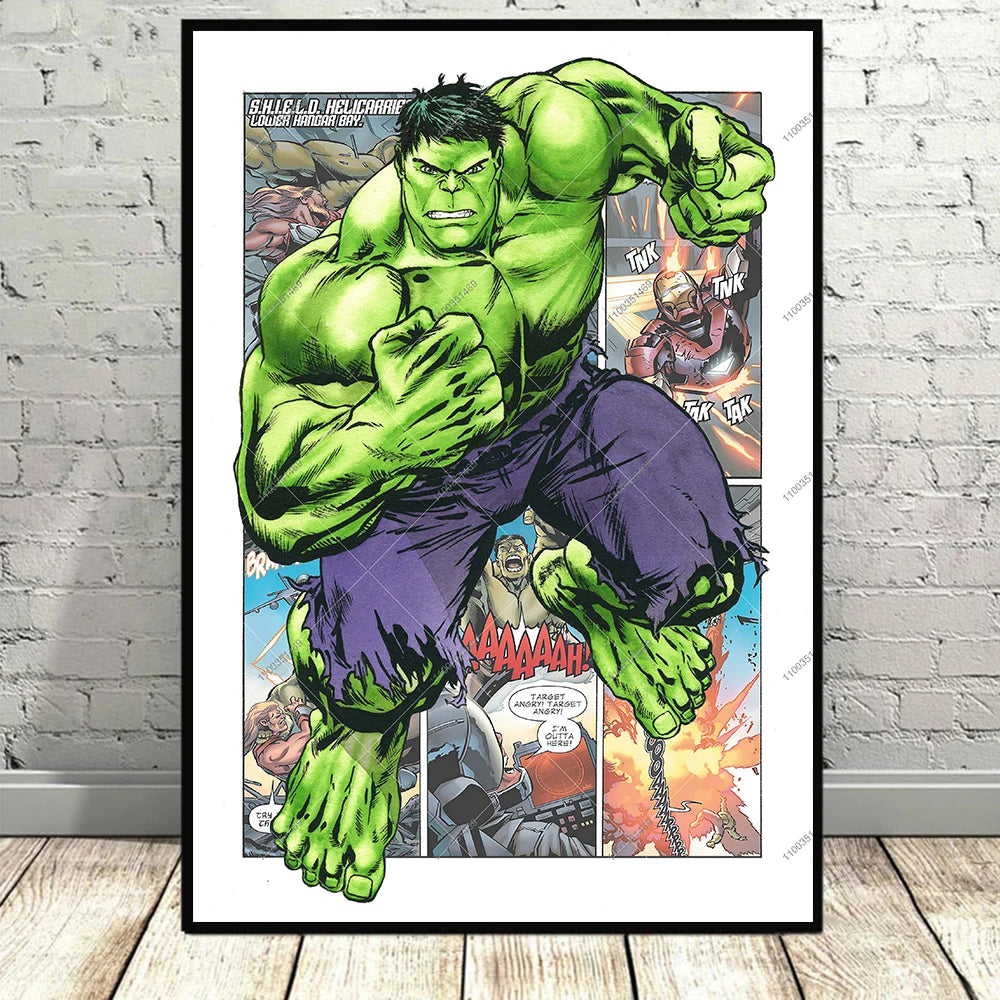 Marvel Superhero Movie Posters