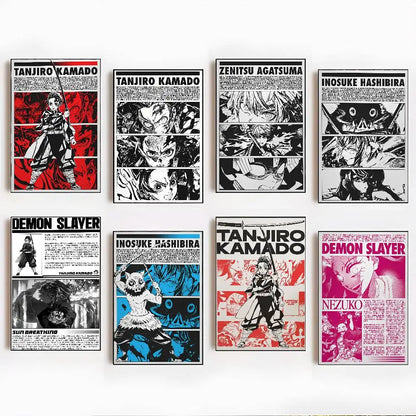 Vintage Demon Slayer Posters