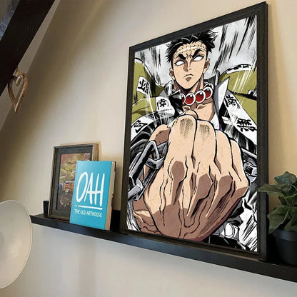 Minimalist Kimetsu No Yaiba (Demon Slayer) Poster