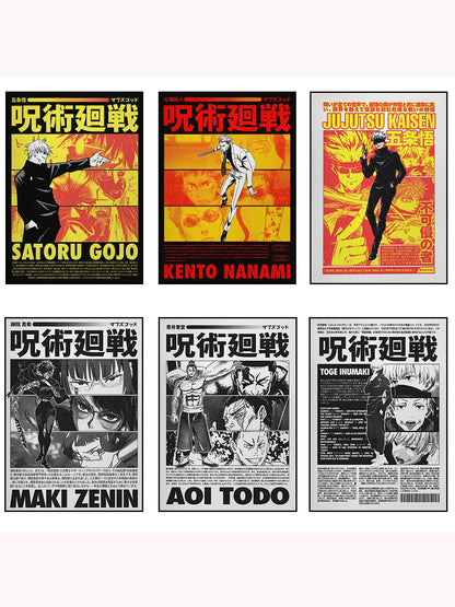 Vintage Jujutsu Kaisen Posters