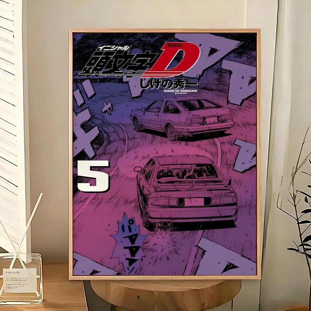 Initial D Drift Posters