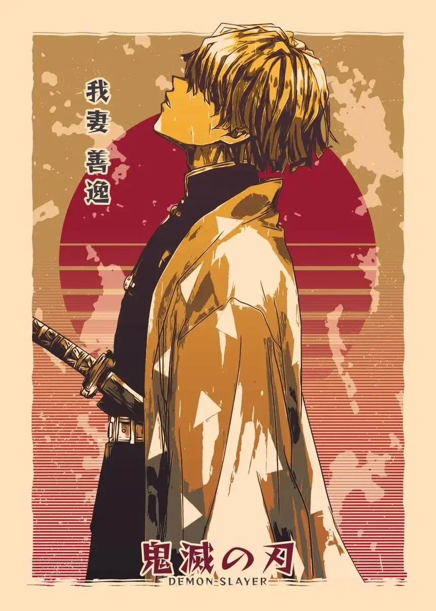 Demon Slayer Character Posters