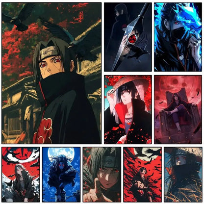 Naruto Itachi Vintage Posters