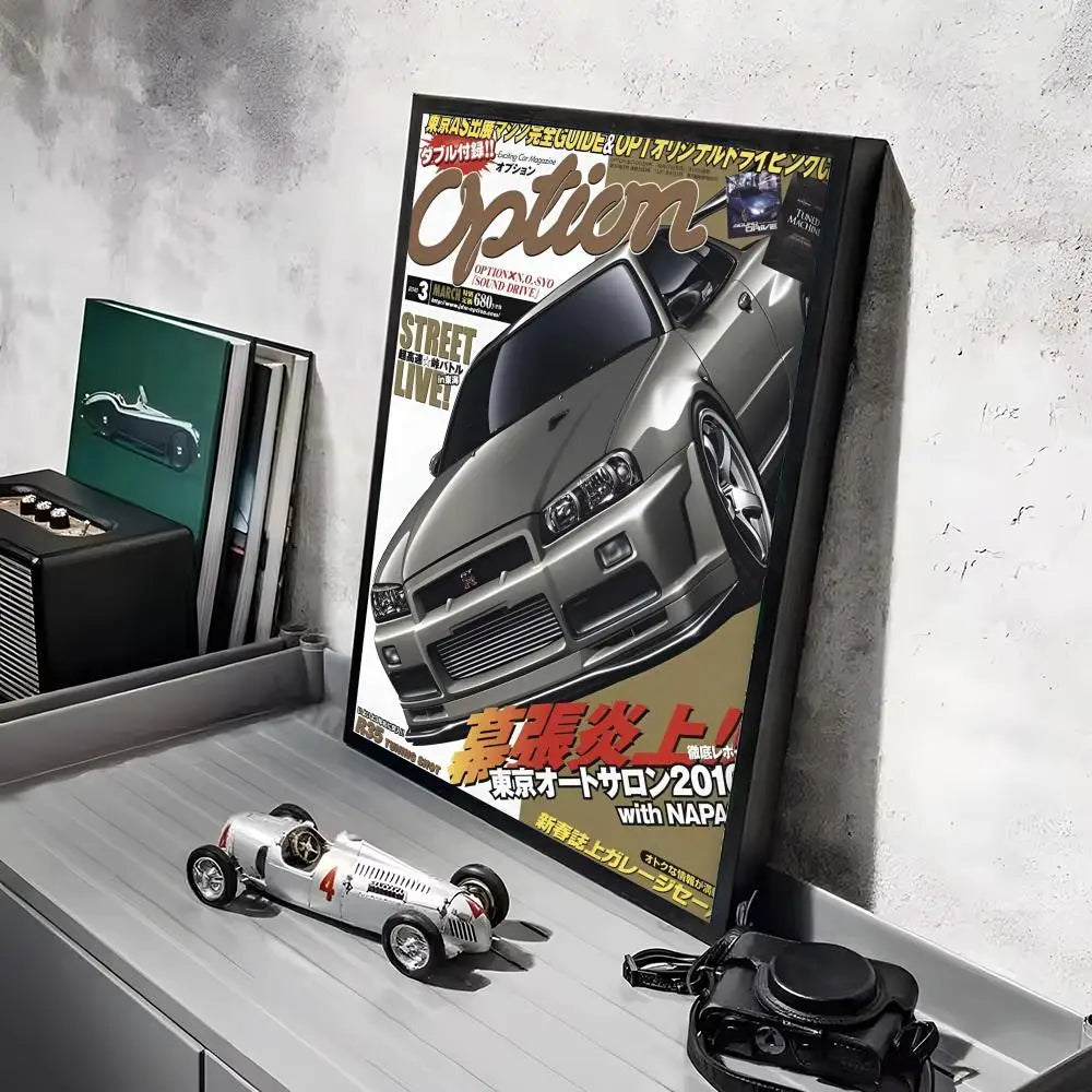 Retro GTR Magazine Posters