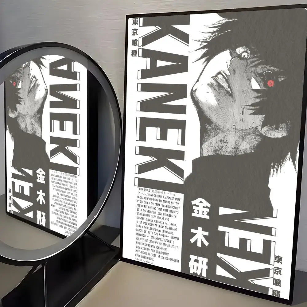Tokyo Ghoul Canvas Posters