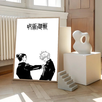 Minimalist Jujutsu Kaisen Posters V2