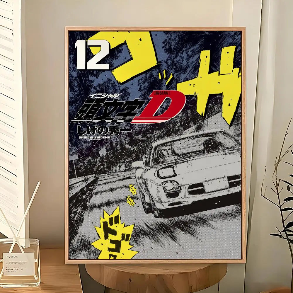 Initial D Drift Posters