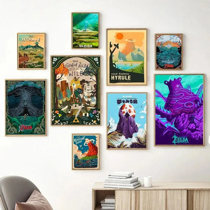 Zelda Landscape Posters