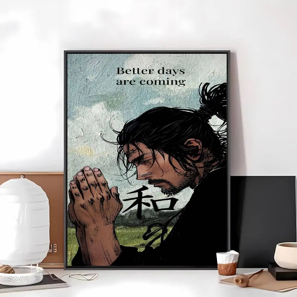 Vagabond Manga Art Posters