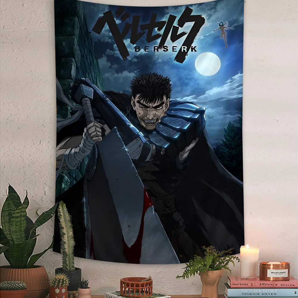 Berserk Anime Tapestry