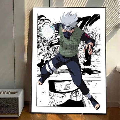 Japanese Naruto Anime Poster Stickers Art Wall