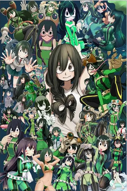 My Hero Academia Anime Retro Posters Room Decor