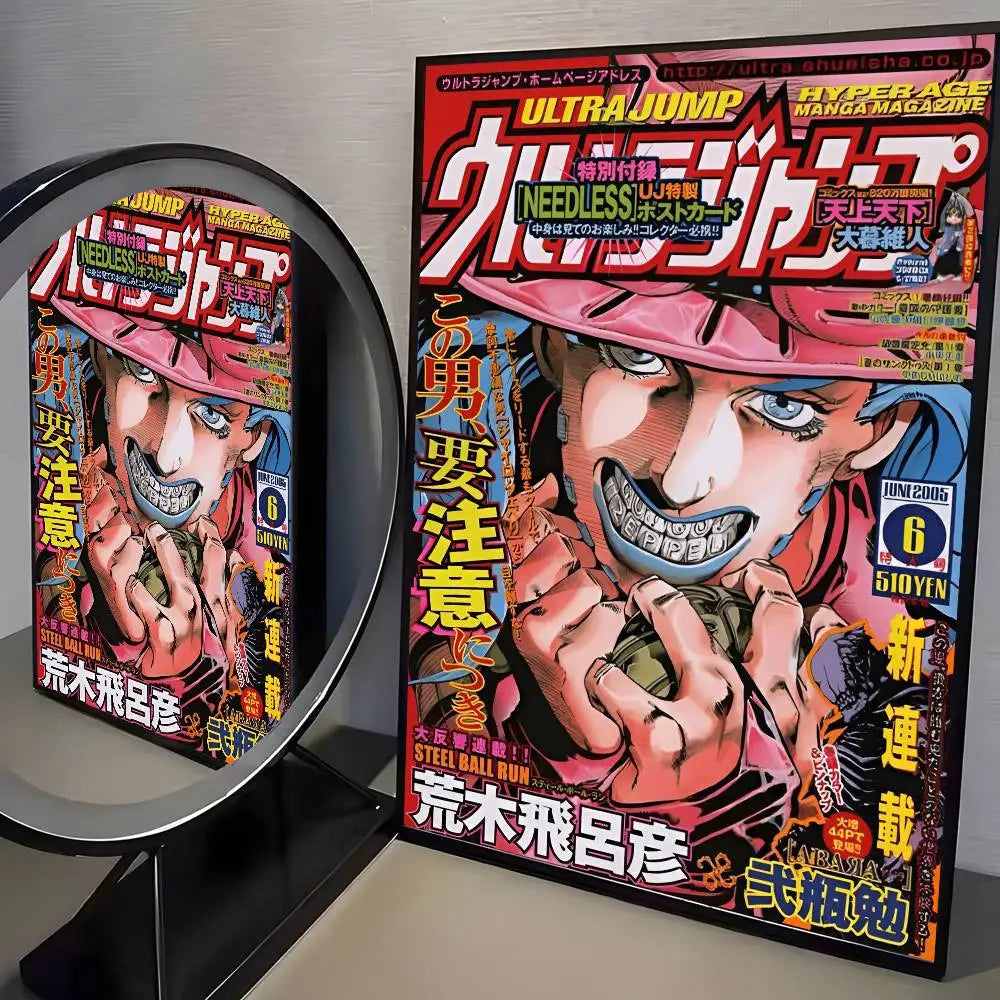 JoJo's Bizarre Adventure Retro Posters
