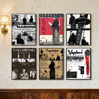 Vagabond Musashi Vintage Posters