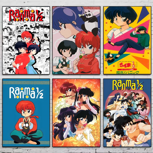 Anime Ranma Poster Home Decor